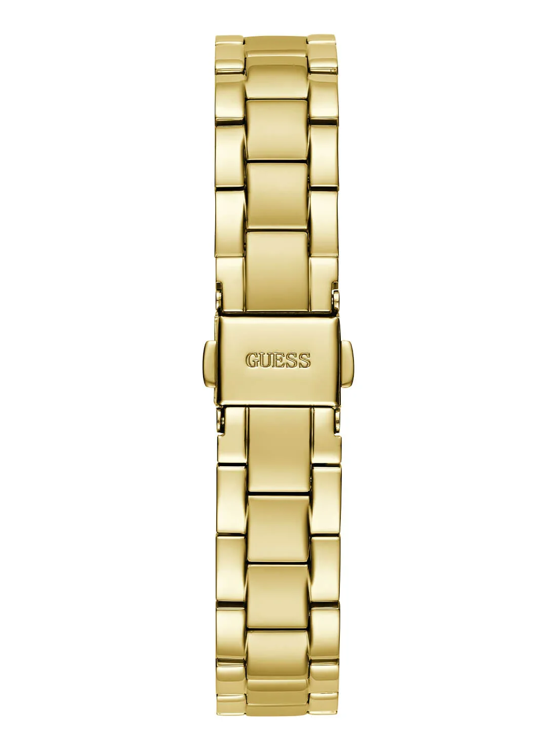 Guess Gold Tone Mini Luna Vintage Link Watch - GW0687L2