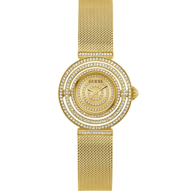 Guess GW0550L2 Dream Gold Tone Crystal Mesh Women’s Watch