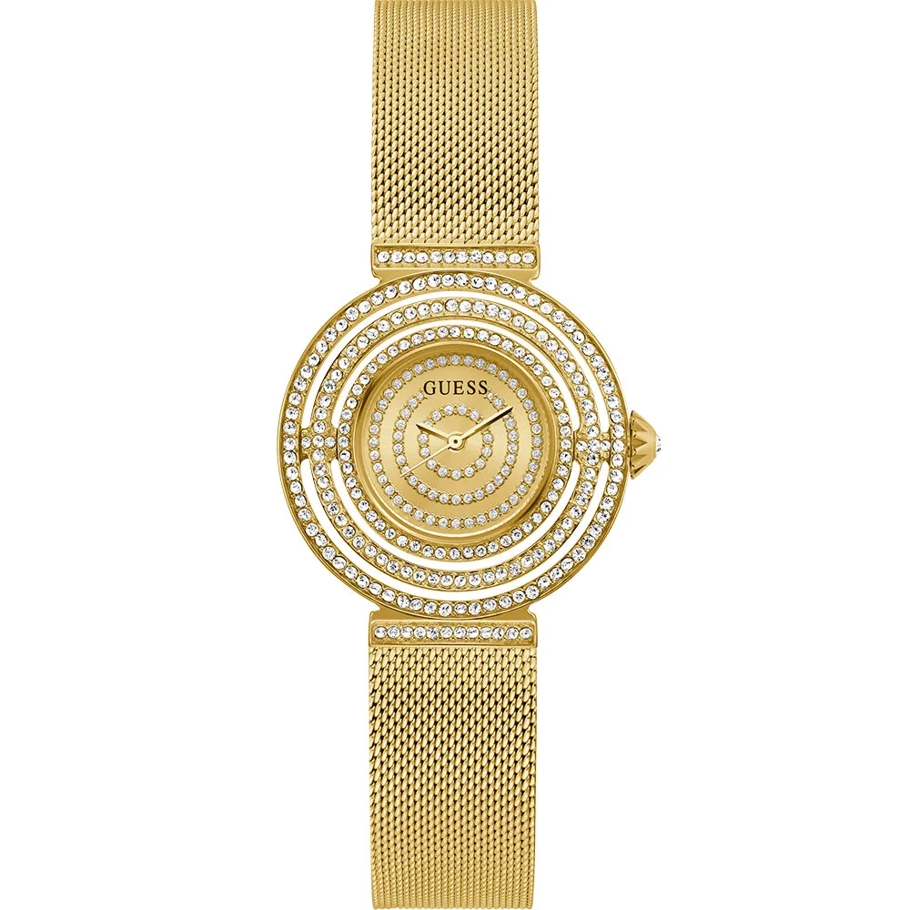 Guess GW0550L2 Dream Gold Tone Crystal Mesh Women’s Watch