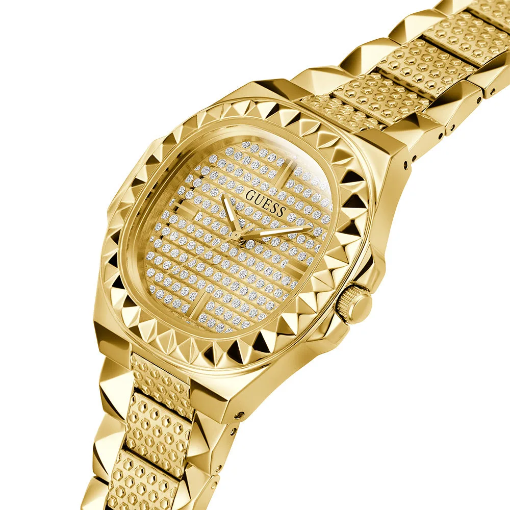 Guess GW0622G1 Rebel Mens Gold Tone