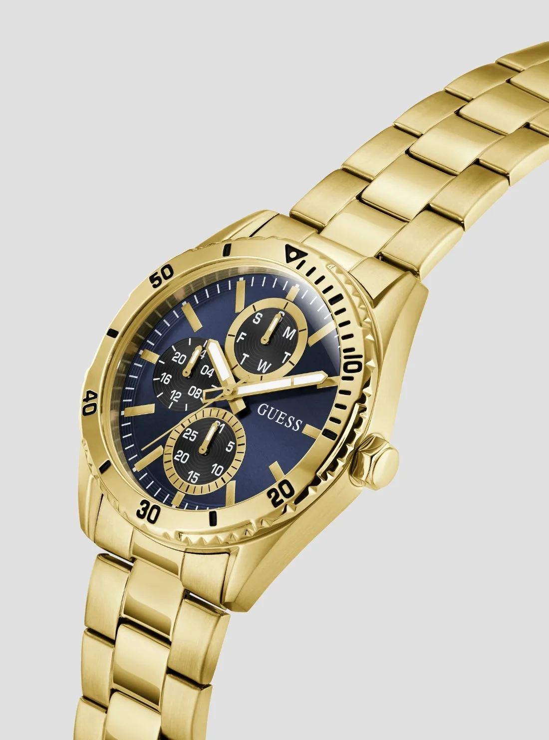 Guess GW1061G2 Gold Velocity Blue Dial Watch