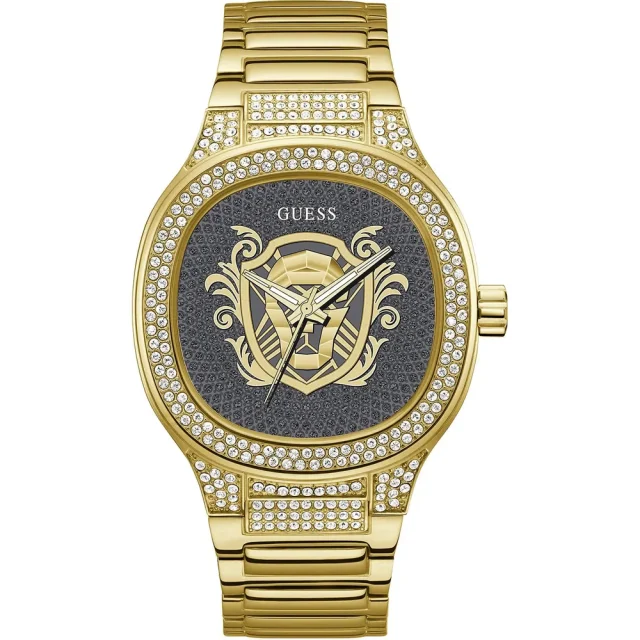 Guess Kingdom Men's Gold Tone Watch - GW0565G1
