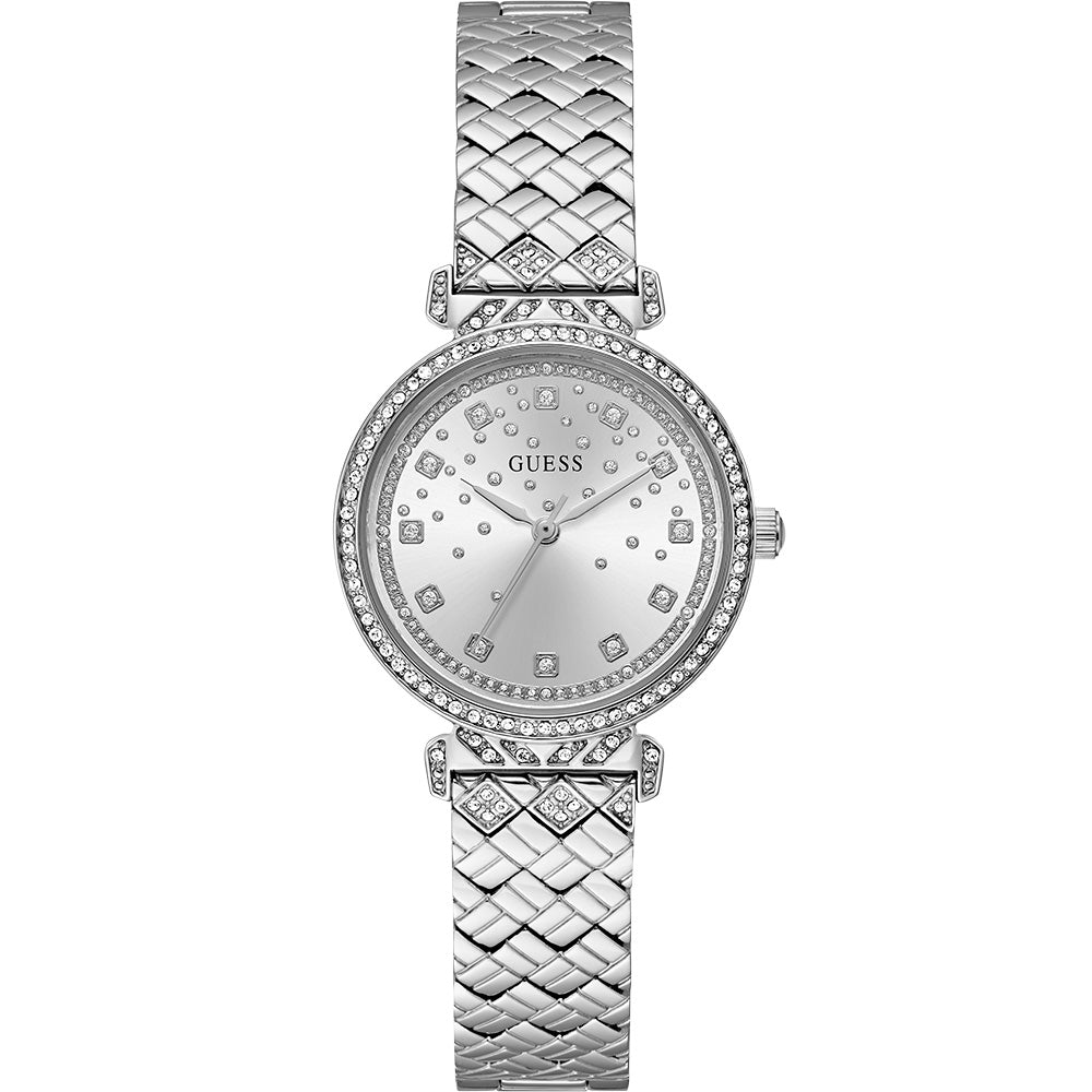 Guess Ladies Enchantment Silver Dial Watch - GW0763L1