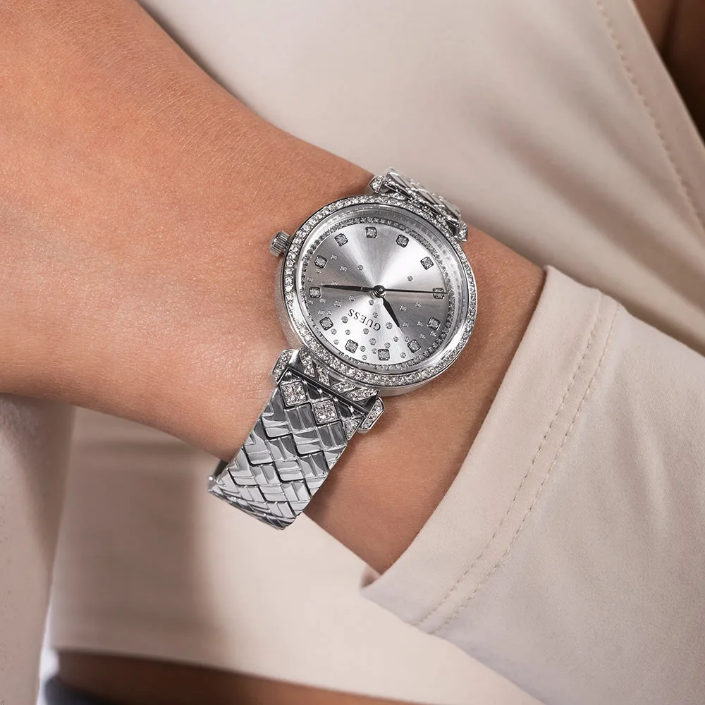 Guess Ladies Enchantment Silver Dial Watch - GW0763L1