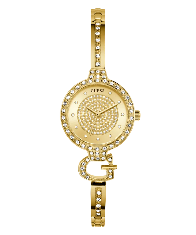 GUESS Ladies Giselle Gold Tone Analog Watch - GW0929L2
