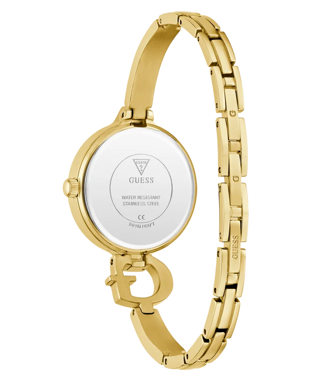 GUESS Ladies Giselle Gold Tone Analog Watch - GW0929L2