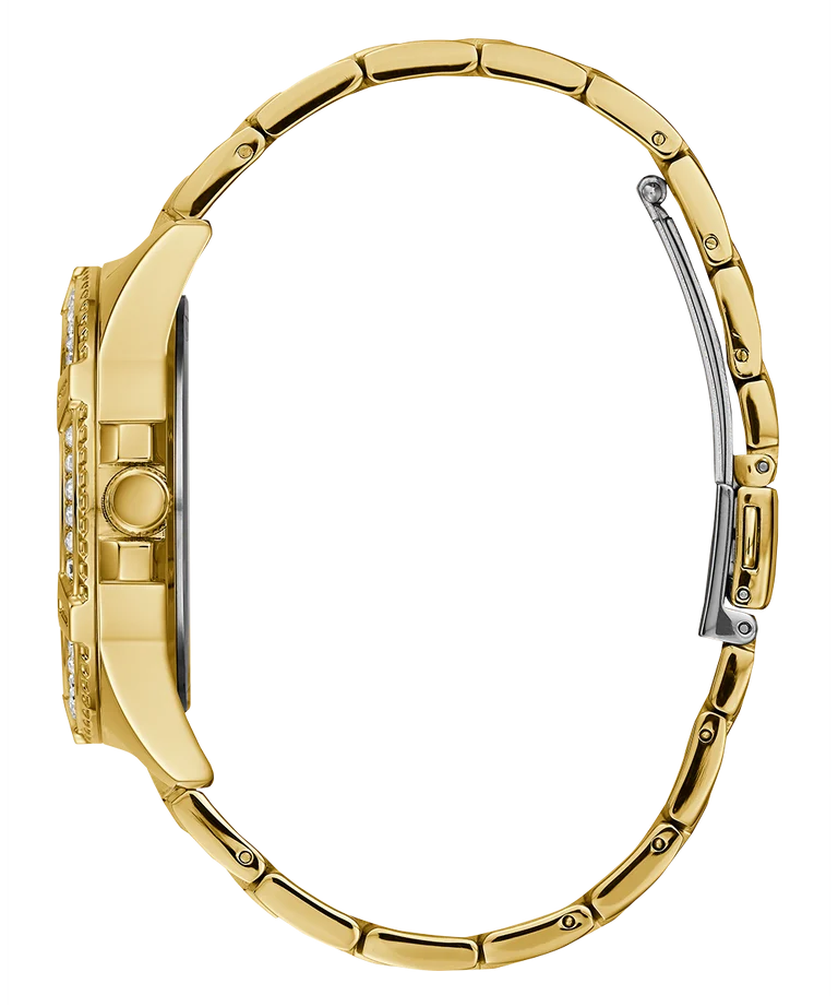 Guess Ladies Gold Dial, Case & Band Multi-Function Analog Watch - W1156L2