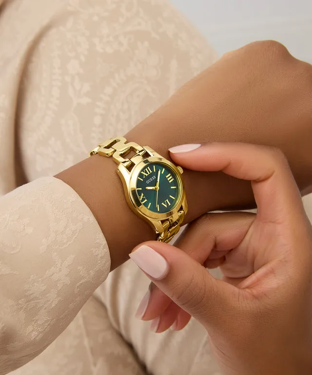 GUESS Ladies Gold Tone Analog Watch - GW0927L2