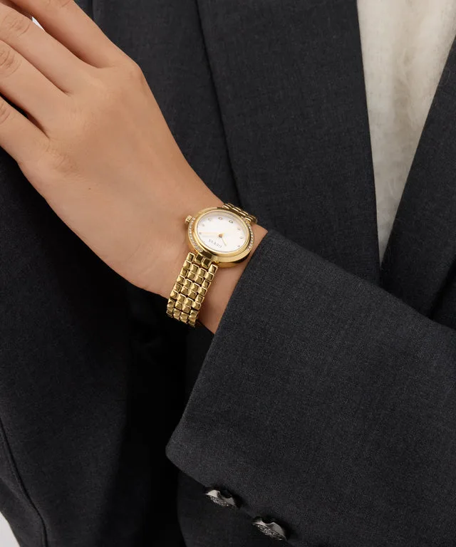 GUESS Ladies Gold Tone Analog Watch - GW0930L2
