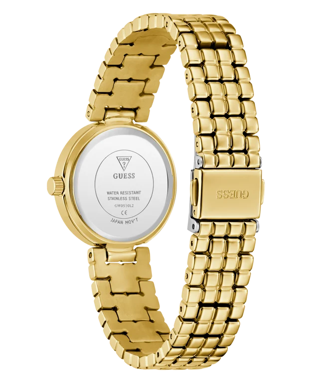 GUESS Ladies Gold Tone Analog Watch - GW0930L2