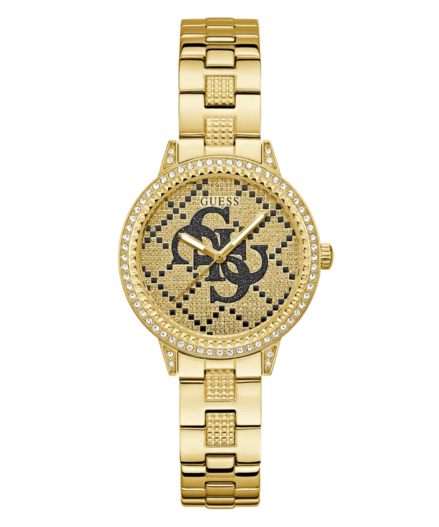 GUESS Ladies Gold Tone Analog Watch - GW0944L2