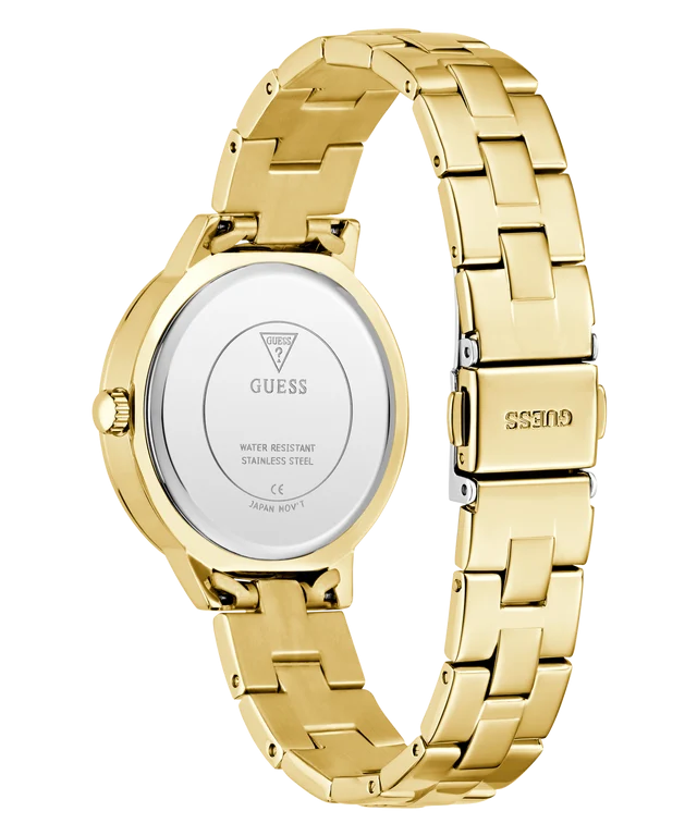 GUESS Ladies Gold Tone Analog Watch - GW0944L2