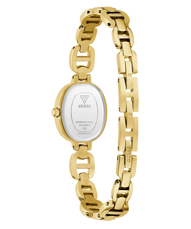 GUESS Ladies Gold Tone Analog Watch - GW0982L2