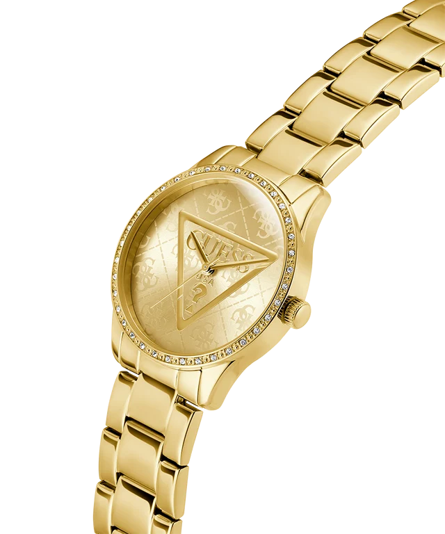 GUESS Ladies Gold Tone Analog Watch - GW0987L2