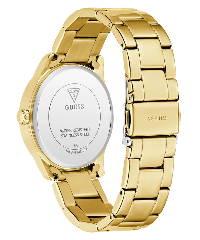 GUESS Ladies Gold Tone Analog Watch - GW0987L2