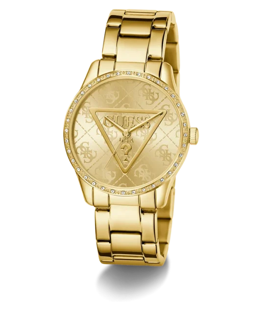 GUESS Ladies Gold Tone Analog Watch - GW0987L2