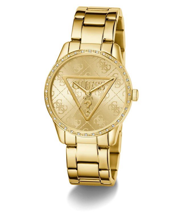 GUESS Ladies Gold Tone Analog Watch - GW0987L2
