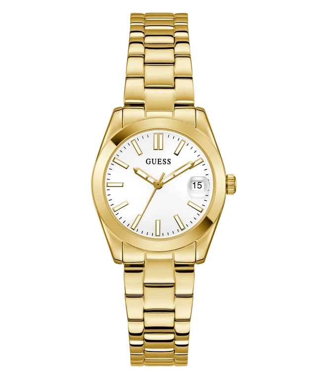 GUESS Ladies Gold Tone Date Watch - GW0934L2