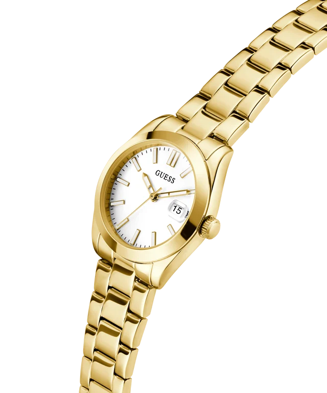 GUESS Ladies Gold Tone Date Watch - GW0934L2