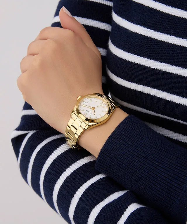 GUESS Ladies Gold Tone Date Watch - GW0934L2