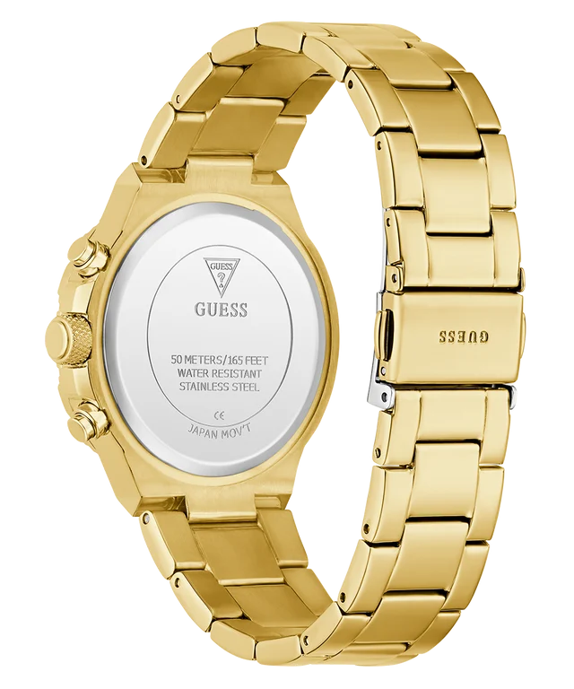 GUESS Ladies Gold Tone Multi-function Watch - GW0950L2