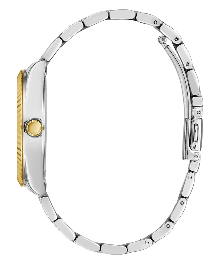 Guess Ladies Luna 2-Tone Gold & Silver Day/Date Watch - GW0308L5