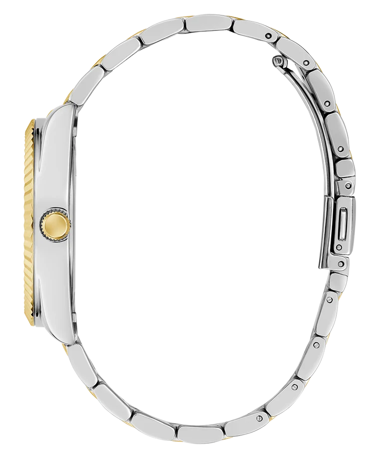 Guess Ladies Luna 2-Tone Gold & Silver Day/Date Watch - GW0308L6