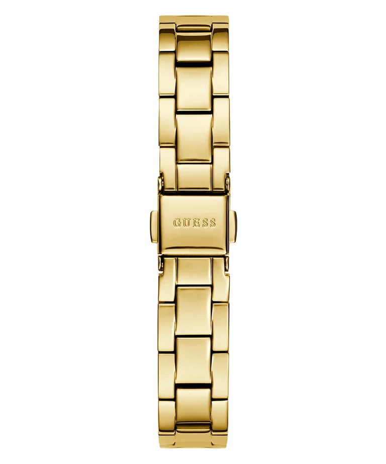 Guess Ladies Mini Rumour Black Dial, Gold Case & Band  - GW0839L2
