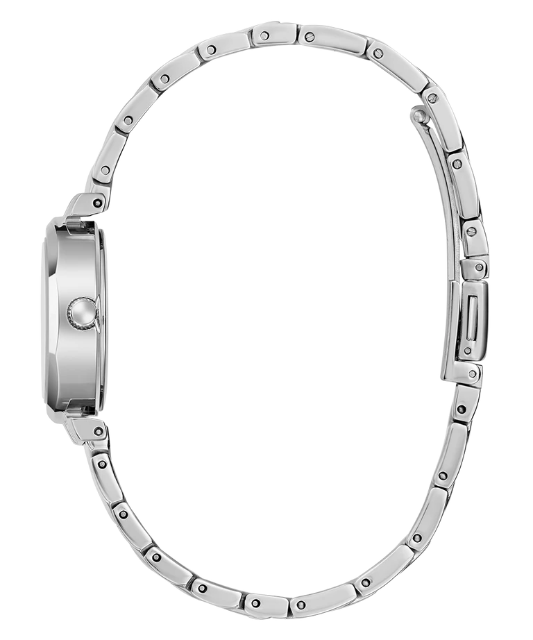 Guess Ladies Mini Rumour Silver Dial, Silver Case & Band - GW0839L4