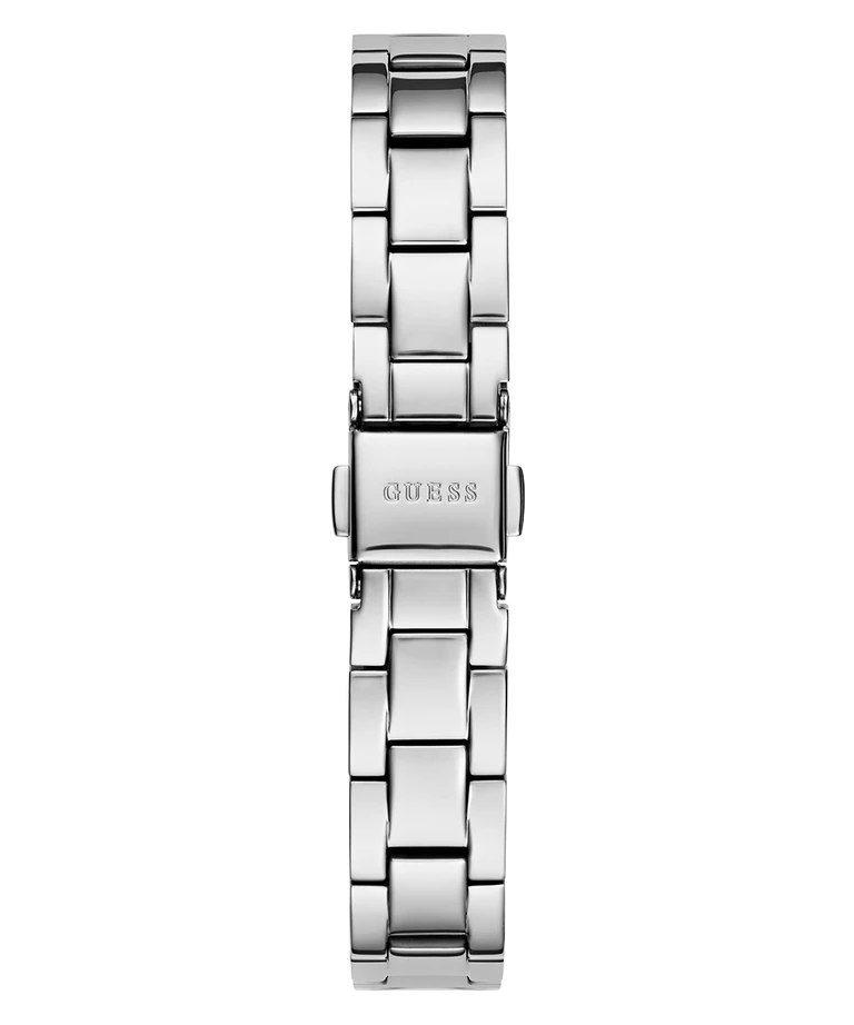 Guess Ladies Mini Rumour Silver Dial, Silver Case & Band - GW0839L4