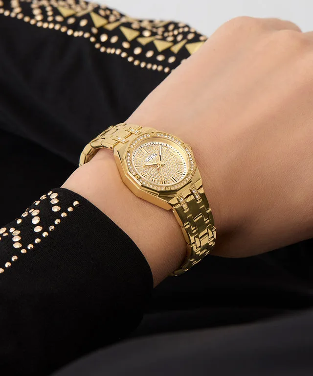 GUESS Ladies Pixie Gold Tone Analog Watch - GW0931L2
