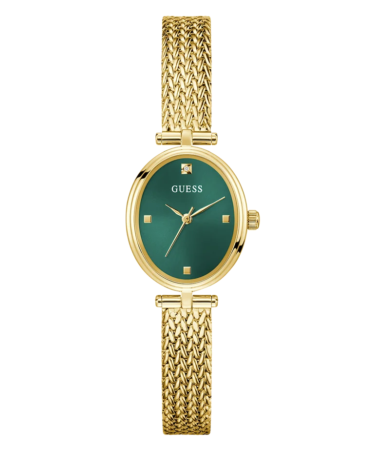GUESS Ladies Ruby Gold Tone Analog Watch - GW0935L2
