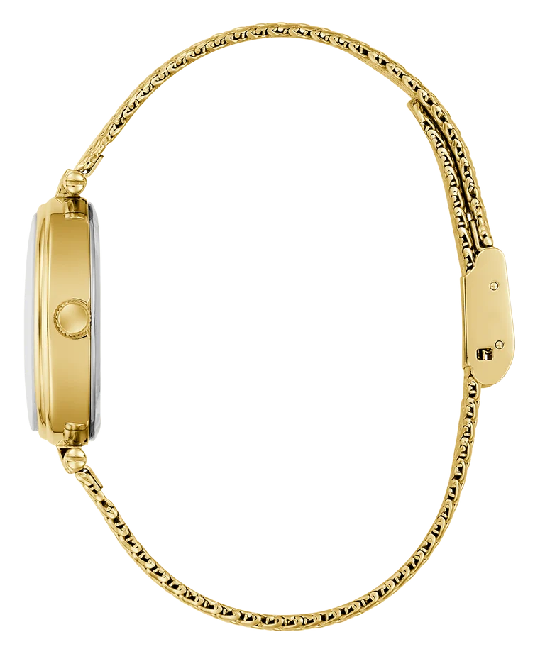 GUESS Ladies Ruby Gold Tone Analog Watch - GW0935L2