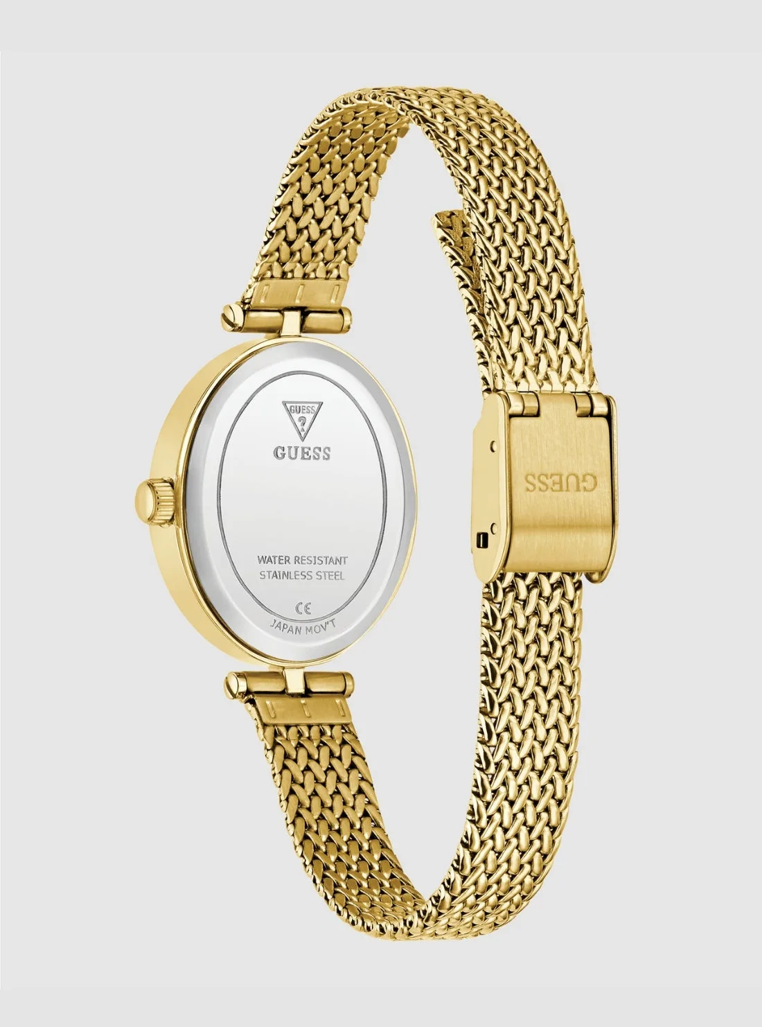 GUESS Ladies Ruby Gold Tone Analog Watch - GW0935L2