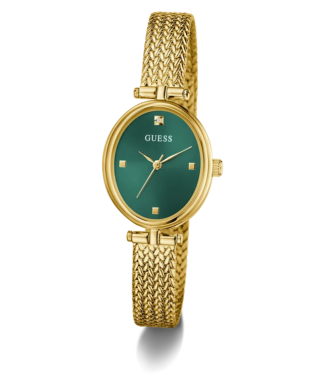 GUESS Ladies Ruby Gold Tone Analog Watch - GW0935L2