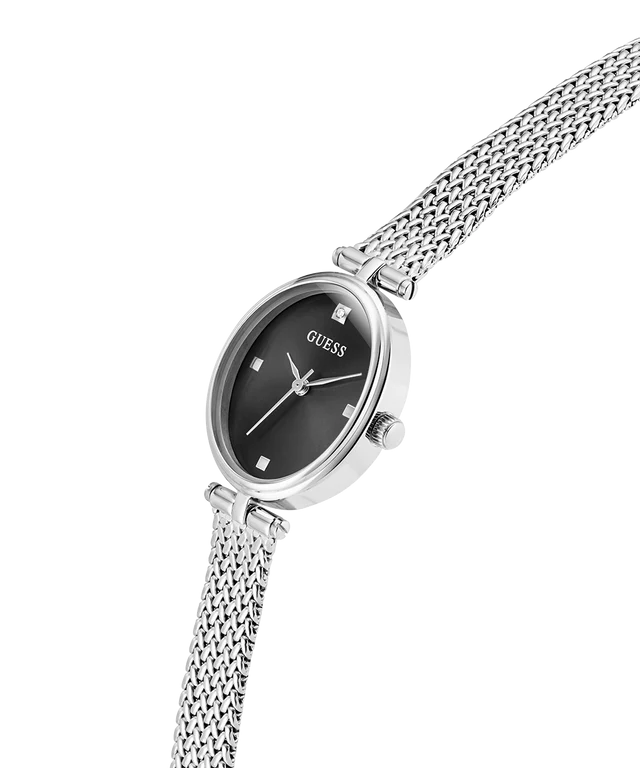 GUESS Ladies Ruby Silver Tone Analog Watch - GW0935L1