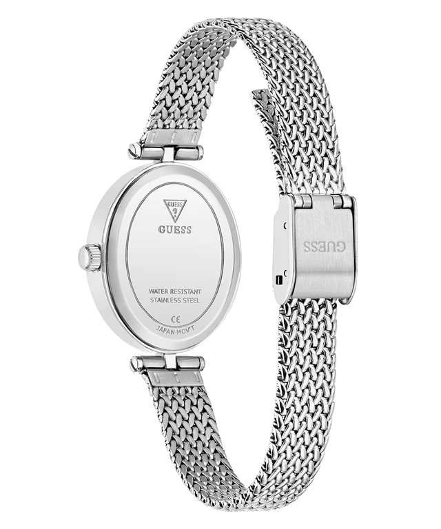 GUESS Ladies Ruby Silver Tone Analog Watch - GW0935L1