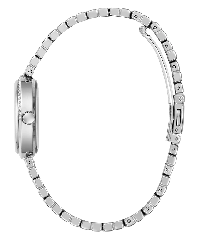 GUESS Ladies Silver Tone Analog Watch - GW0930L1