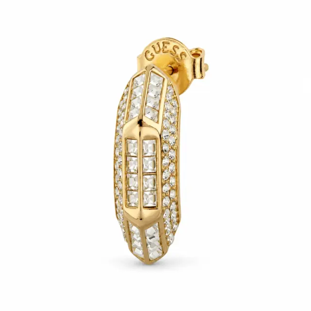 GUESS Lioness Queen Gold Crystal Earrings – JUBE06188JW-YG