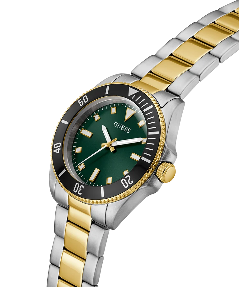 GUESS Mens 2-Tone Analog Watch - GW0968G4