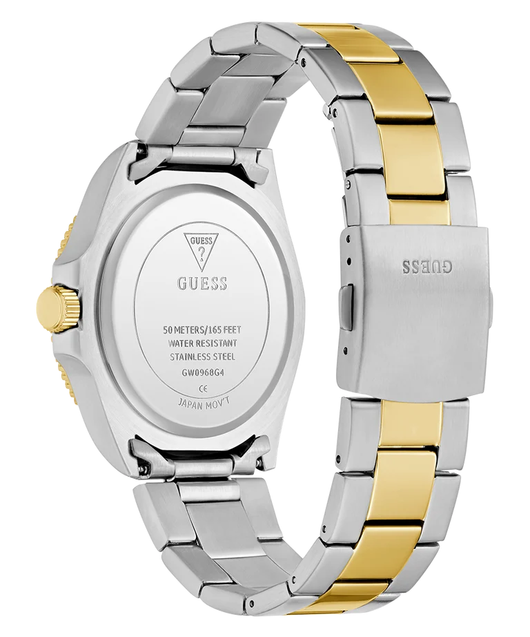 GUESS Mens 2-Tone Analog Watch - GW0968G4