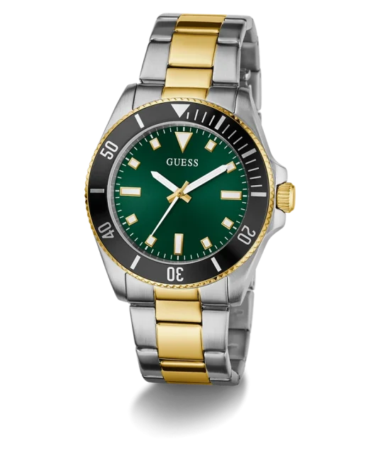 GUESS Mens 2-Tone Analog Watch - GW0968G4