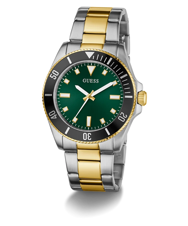 GUESS Mens 2-Tone Analog Watch - GW0968G4