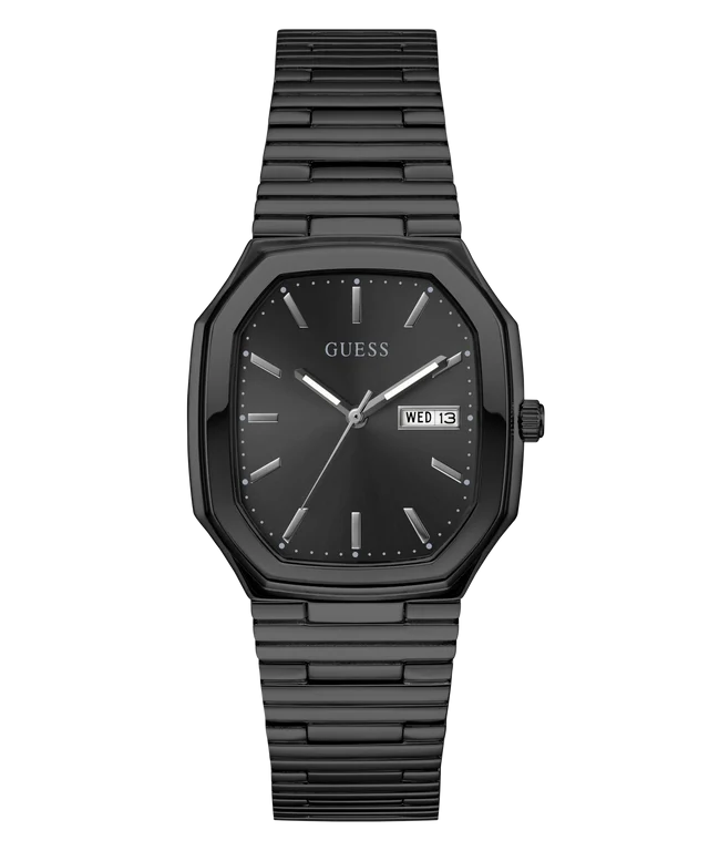 GUESS Mens Black Tone Date Watch - GW0978G4