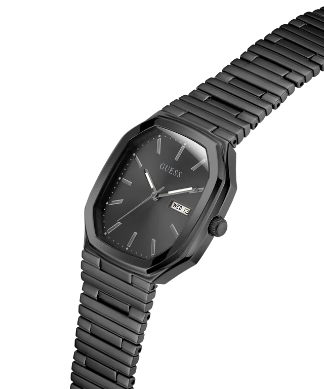 GUESS Mens Black Tone Date Watch - GW0978G4