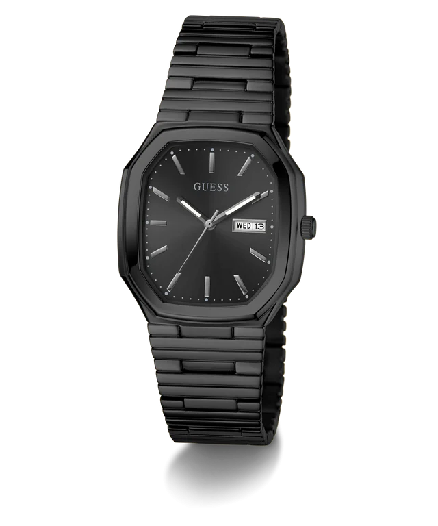 GUESS Mens Black Tone Date Watch - GW0978G4