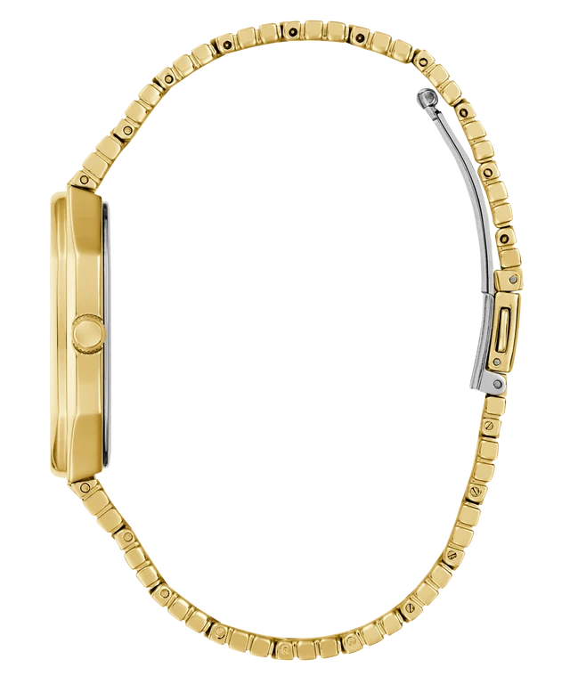 GUESS Mens Gold Tone Date Watch - GW0978G2