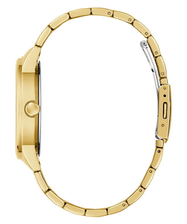 GUESS Mens Gold Tone Multi-function Watch - GW0976G2