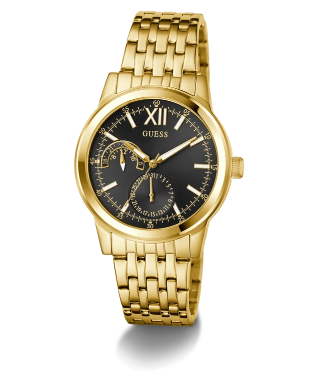 GUESS Mens Gold Tone Multi-function Watch - GW0976G2