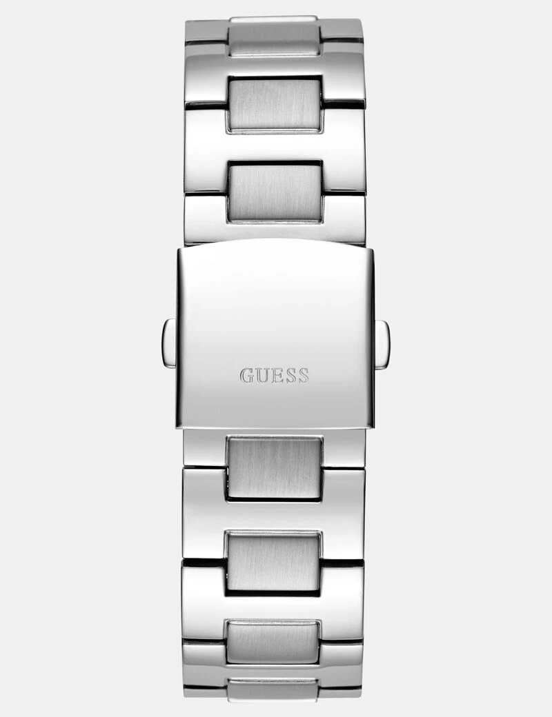Guess Mens Silver Tone Multi-function Watch - GW0785G3